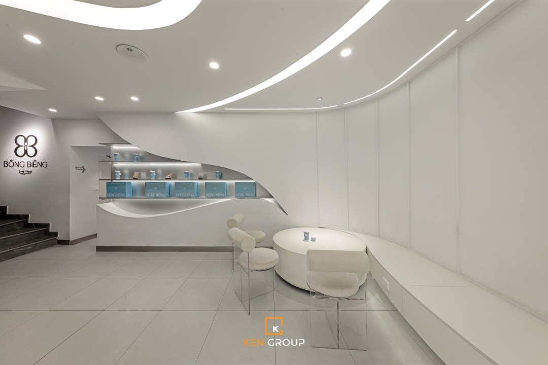 Thi công quán cafe Bông Biêng tại Đội Cấn